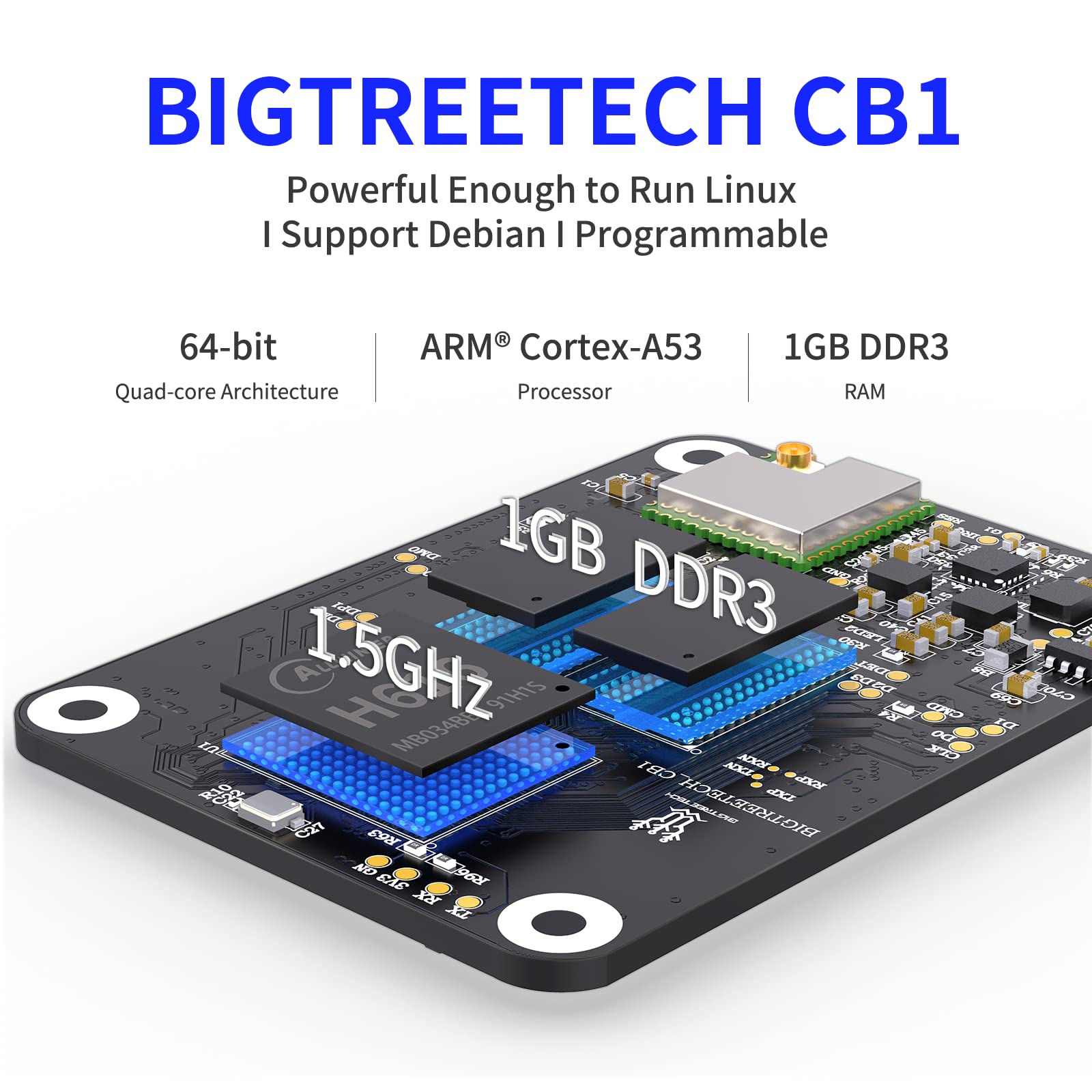 Kページ　cb1 Amazon.com: BIGTREETECH CB1 V2.2 + Pi4B Adapter Panel Board Kit